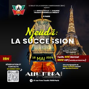 SPECTACLE DE DANSE NJEÜDÃ LA SUCCESSION PRÉSENTÉ PAR LE BDC